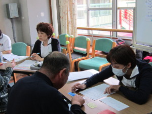 前回の相談会の様子